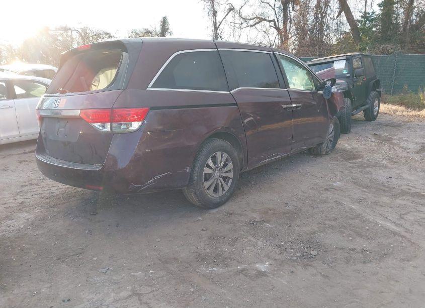 Photo 4 of 2014 Honda Odyssey EX-L (VIN 5FNRL5H65EB059851)