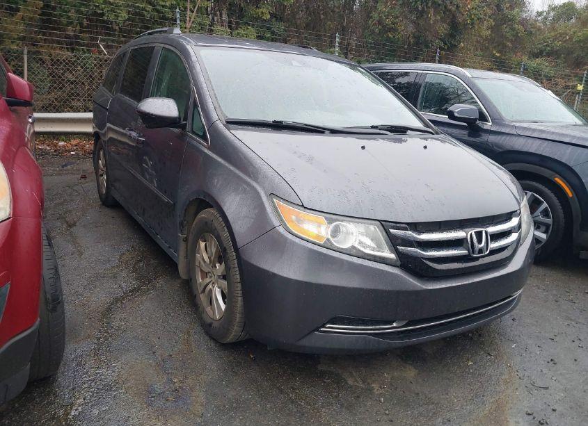 2014 Honda Odyssey EX-L (VIN 5FNRL5H65EB068565) main photo