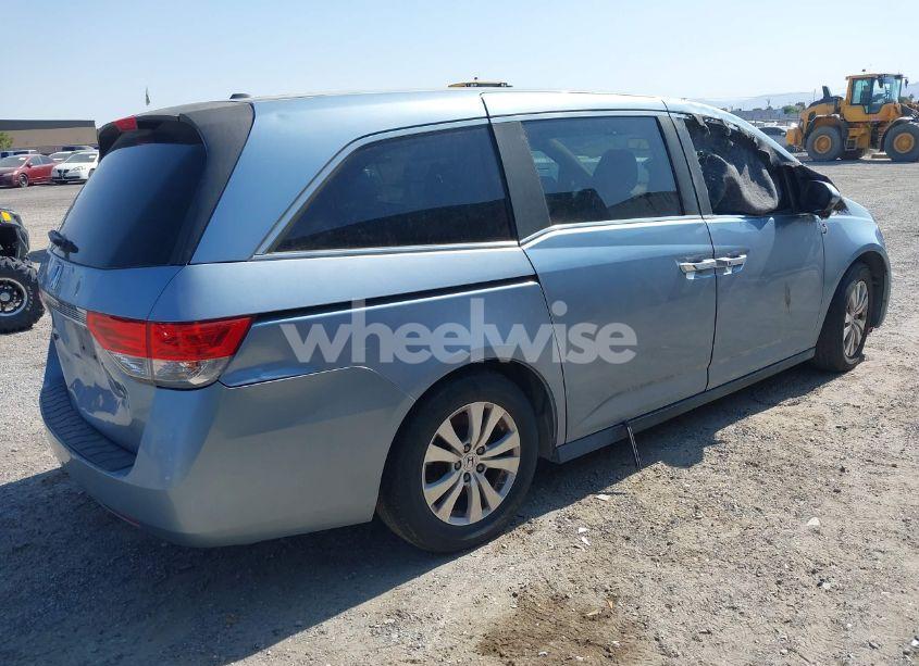 Photo 4 of 2014 Honda Odyssey EX-L (VIN 5FNRL5H65EB103900)