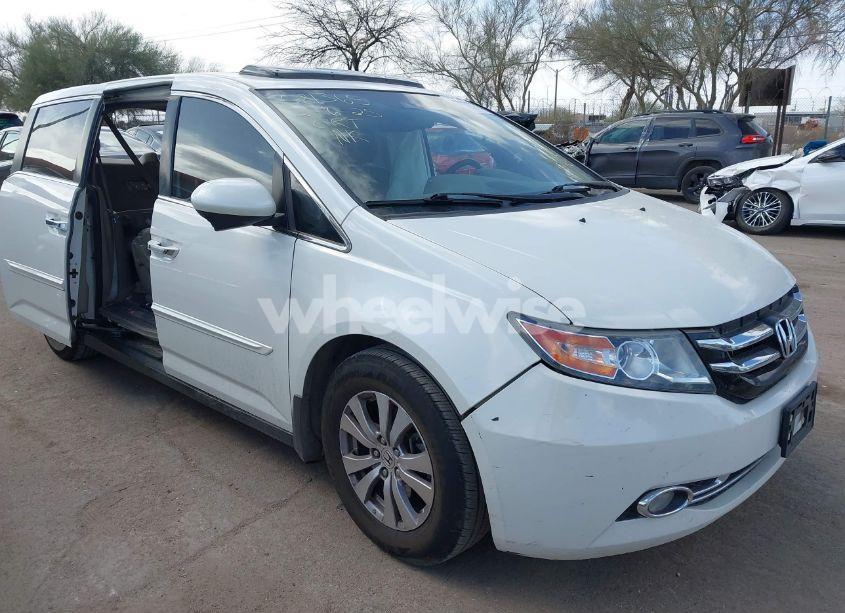 2014 Honda Odyssey EX-L (VIN 5FNRL5H65EB109552) main photo