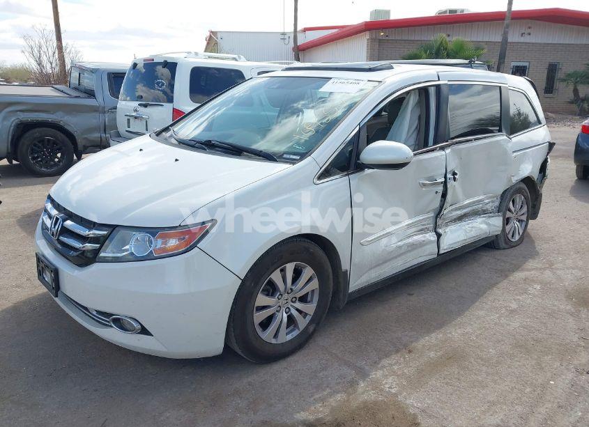Photo 2 of 2014 Honda Odyssey EX-L (VIN 5FNRL5H65EB109552)