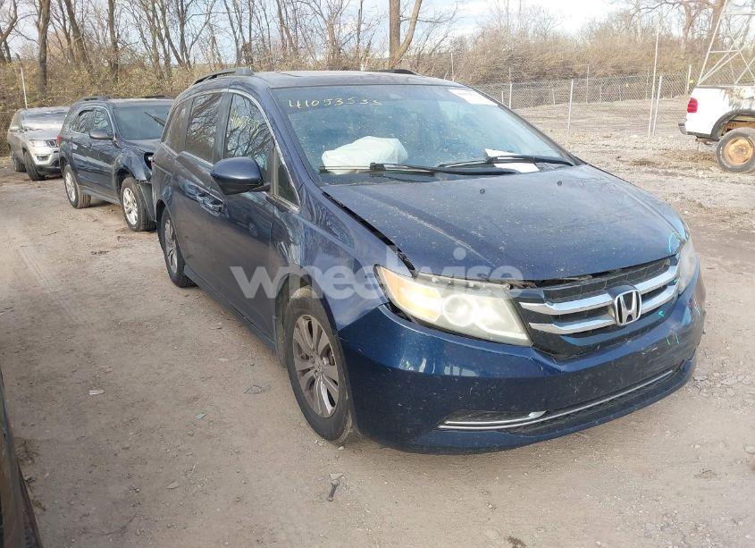 2014 Honda Odyssey EX-L (VIN 5FNRL5H65EB126139) main photo