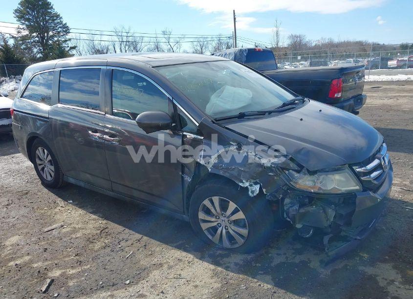 2014 Honda Odyssey EX-L (VIN 5FNRL5H65EB127517) main photo