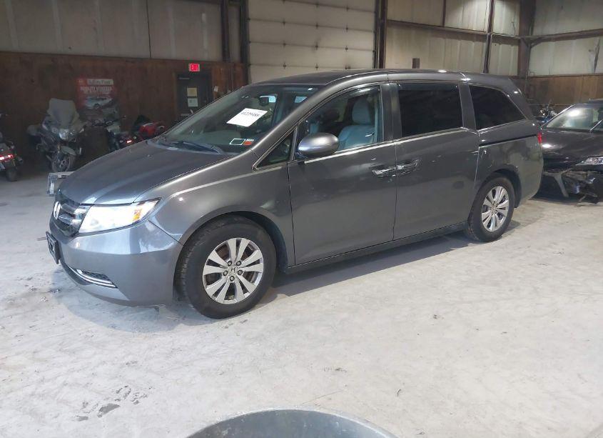 Photo 2 of 2014 Honda Odyssey EX-L (VIN 5FNRL5H65EB132233)