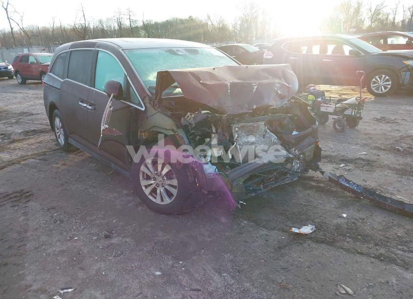 2015 Honda Odyssey EX-L (VIN 5FNRL5H65FB060824) main photo