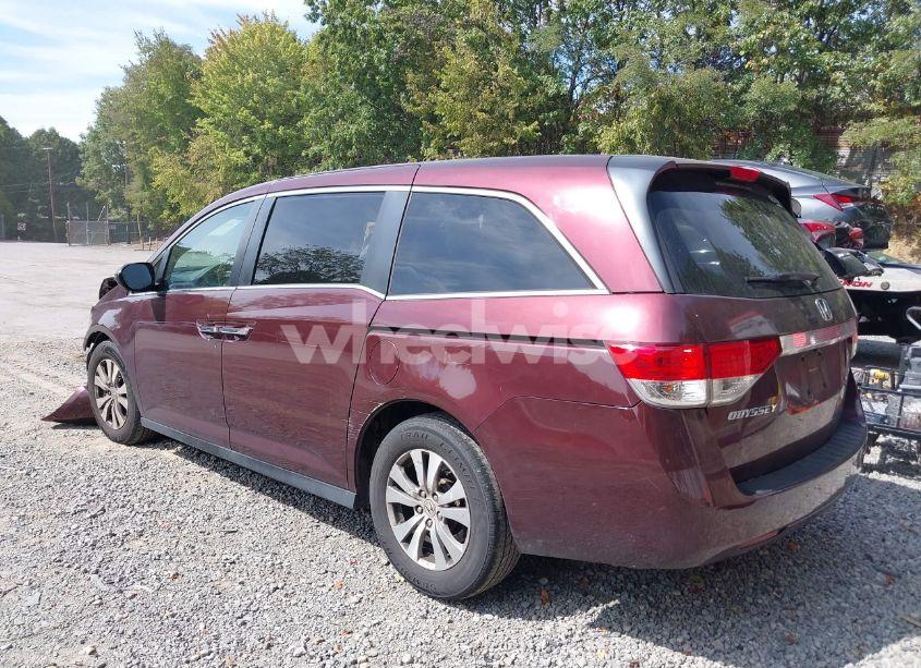 Photo 3 of 2015 Honda Odyssey EX-L (VIN 5FNRL5H65FB065778)