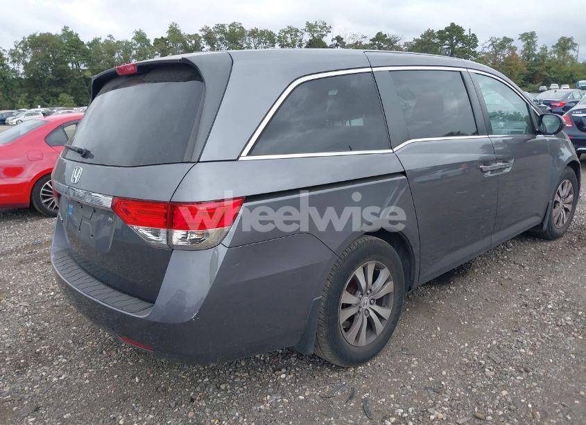 Photo 4 of 2015 Honda Odyssey EX-L (VIN 5FNRL5H65FB130550)