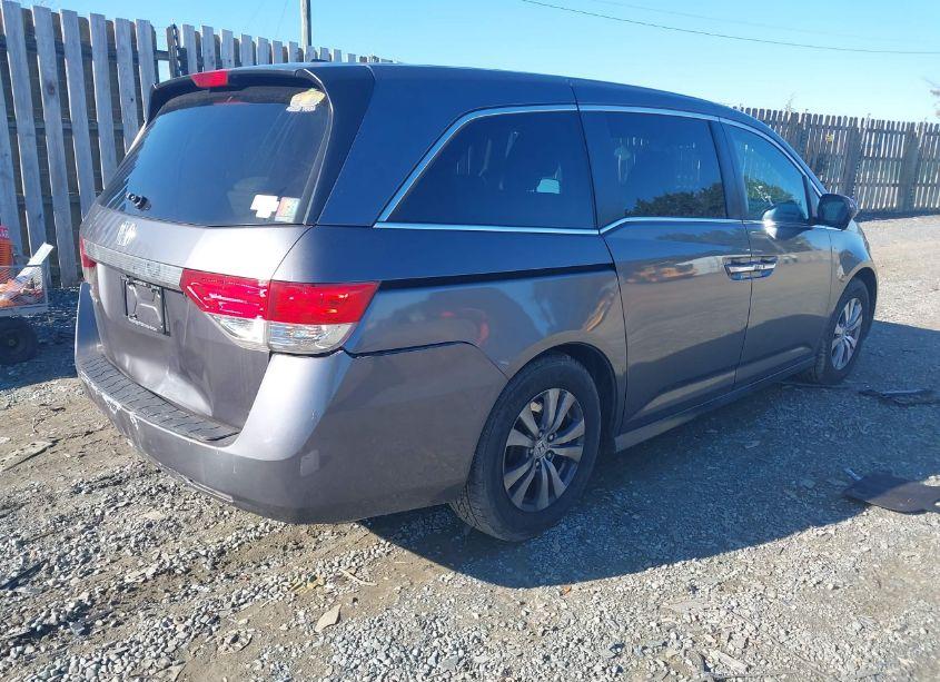 Photo 4 of 2016 Honda Odyssey EX-L (VIN 5FNRL5H65GB028697)