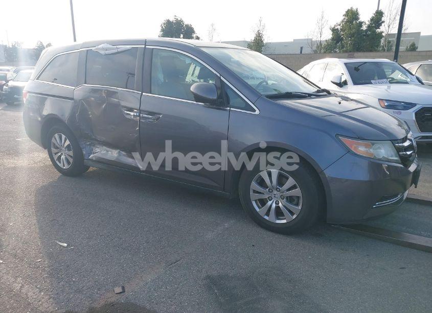 2016 Honda Odyssey EX-L (VIN 5FNRL5H65GB050134) main photo