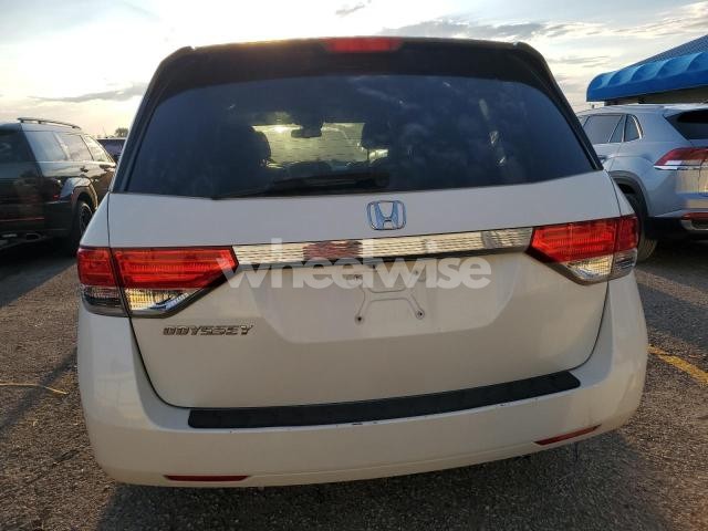 Photo 2 of 2016 HONDA ODYSSEY EXL (VIN 5FNRL5H65GB139508)