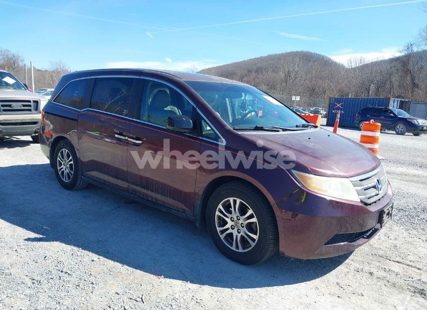 2012 Honda Odyssey EX-L (VIN 5FNRL5H66CB064344) main photo