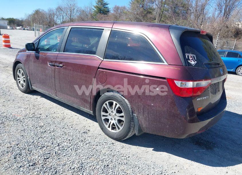 Photo 3 of 2012 Honda Odyssey EX-L (VIN 5FNRL5H66CB064344)