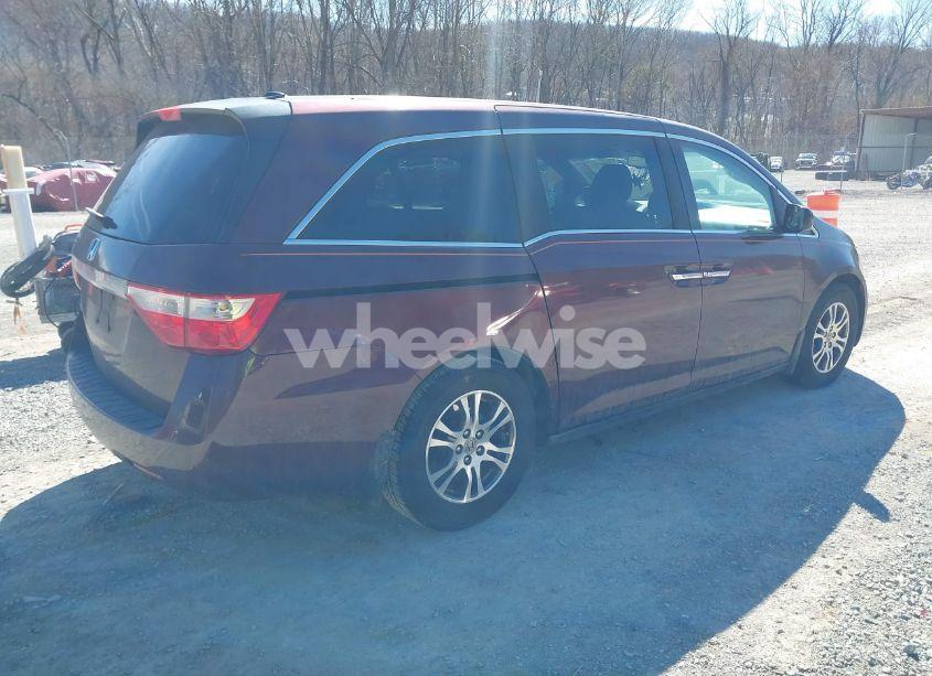 Photo 4 of 2012 Honda Odyssey EX-L (VIN 5FNRL5H66CB064344)