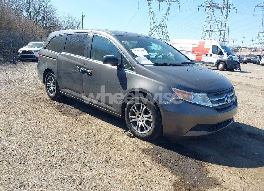 2012 Honda Odyssey EX-L (VIN 5FNRL5H66CB104731) main photo