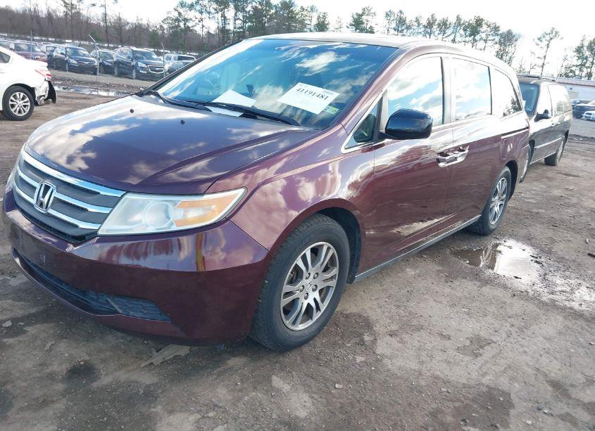 Photo 2 of 2012 Honda Odyssey EX-L (VIN 5FNRL5H66CB108262)