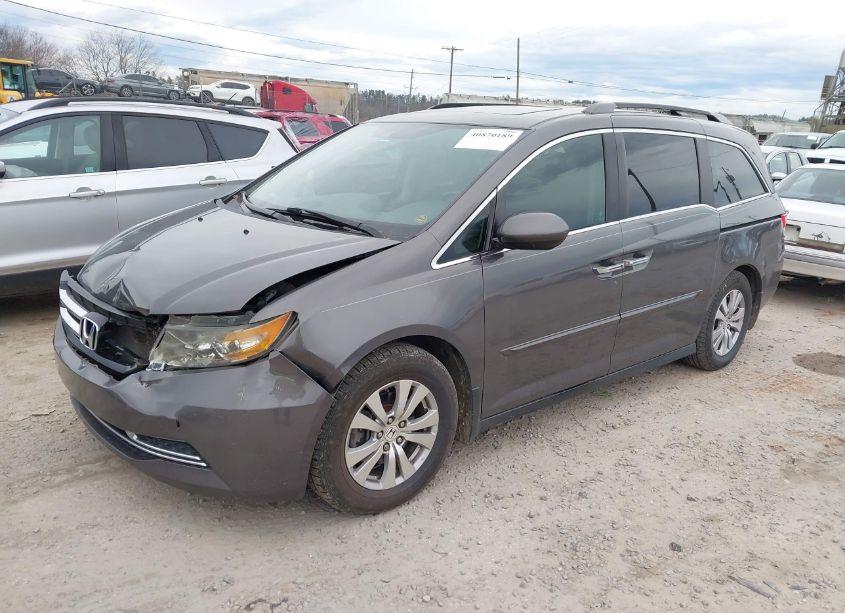 Photo 2 of 2014 Honda Odyssey EX-L (VIN 5FNRL5H66EB082653)