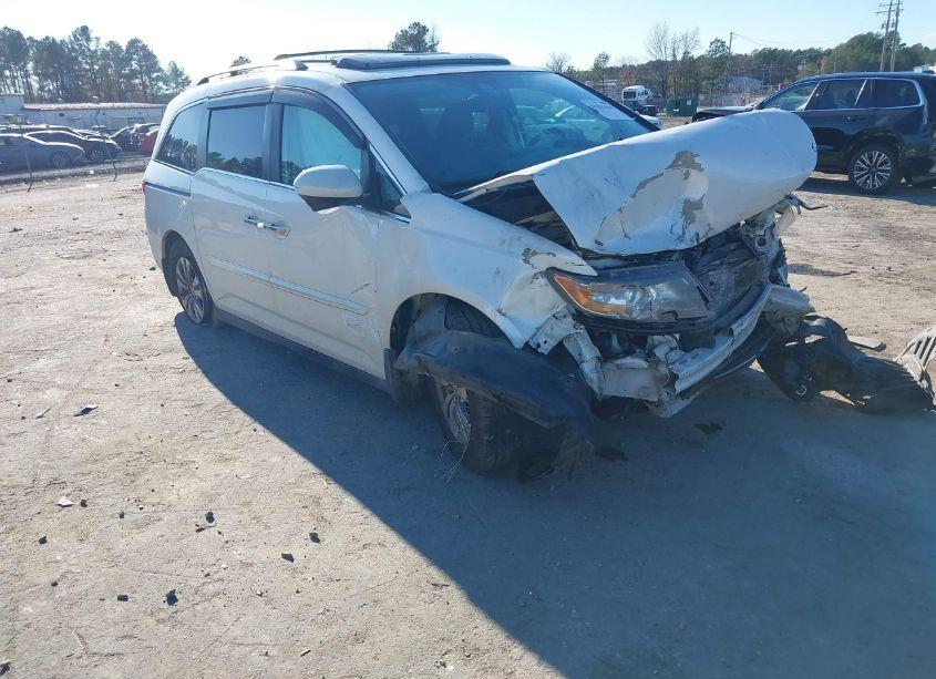 2014 Honda Odyssey EX-L (VIN 5FNRL5H66EB092695) main photo