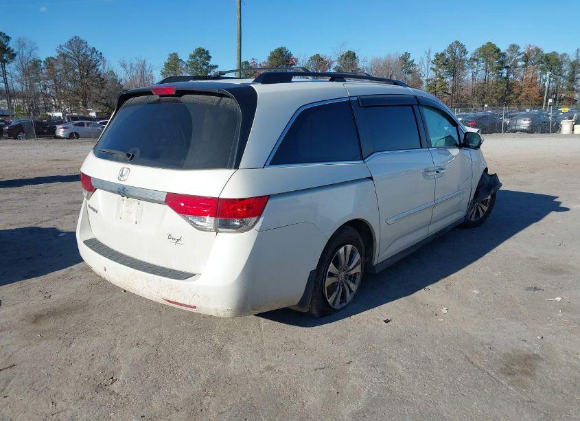 Photo 4 of 2014 Honda Odyssey EX-L (VIN 5FNRL5H66EB092695)