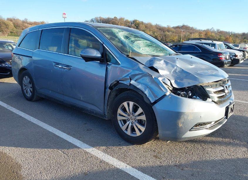 2014 Honda Odyssey EX-L (VIN 5FNRL5H66EB129230) main photo