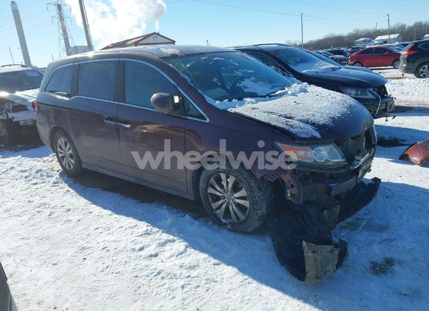 2015 Honda Odyssey EX-L (VIN 5FNRL5H66FB089720) main photo