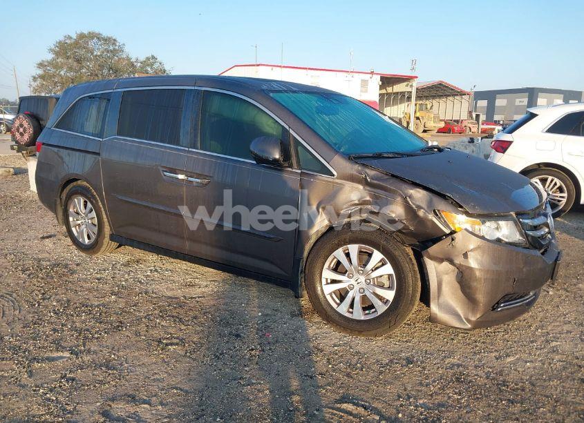 2016 Honda Odyssey EX-L (VIN 5FNRL5H66GB098077) main photo