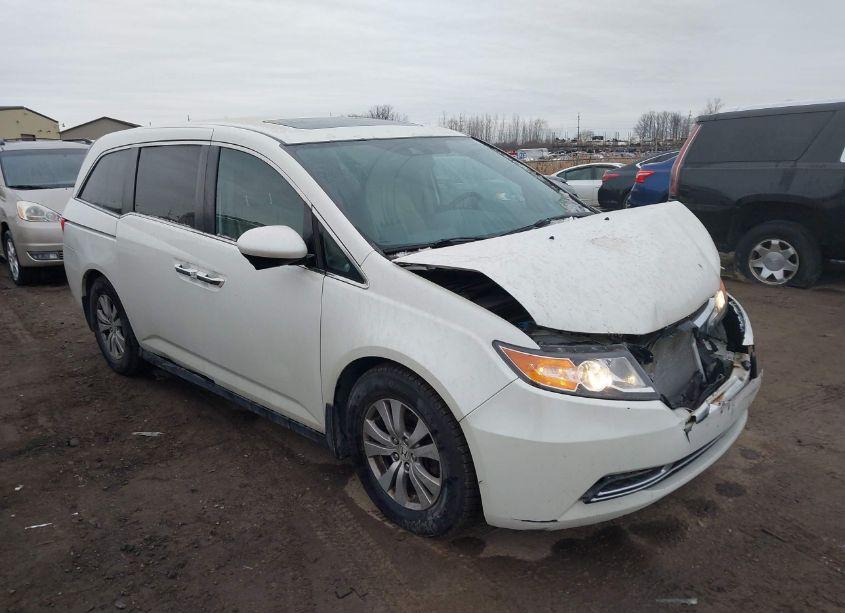 2016 Honda Odyssey EX-L (VIN 5FNRL5H66GB106551) main photo