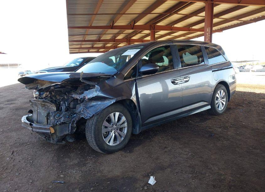 Photo 2 of 2016 Honda Odyssey EX-L (VIN 5FNRL5H66GB121163)