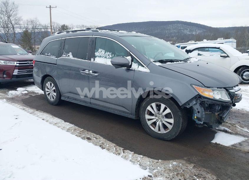 2016 Honda Odyssey EX-L (VIN 5FNRL5H66GB135063) main photo