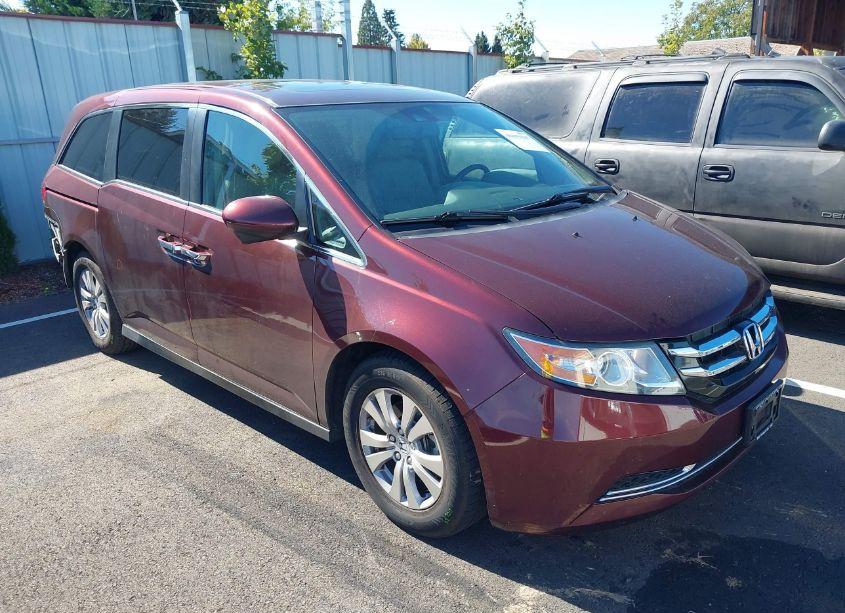 2016 Honda Odyssey EX-L (VIN 5FNRL5H66GB135807) main photo