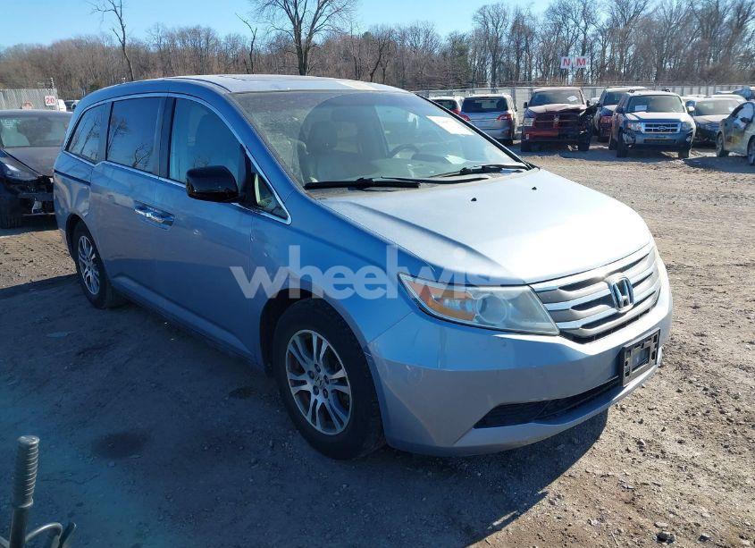 2011 Honda Odyssey EX-L (VIN 5FNRL5H67BB081281) main photo