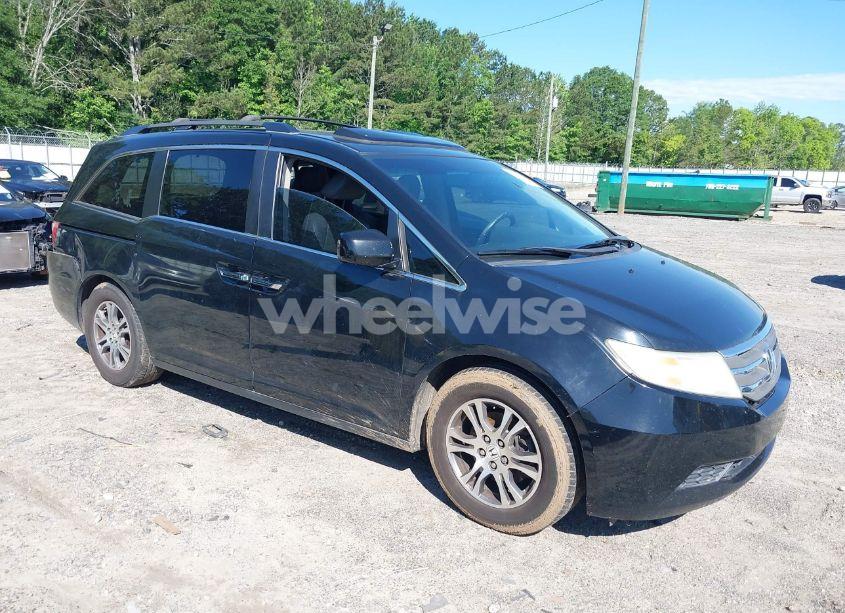 2011 Honda Odyssey EX-L (VIN 5FNRL5H67BB087064) main photo