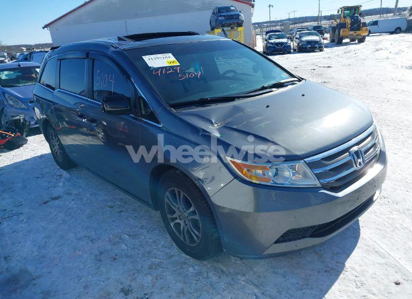 2011 Honda Odyssey EX-L (VIN 5FNRL5H67BB097061) main photo