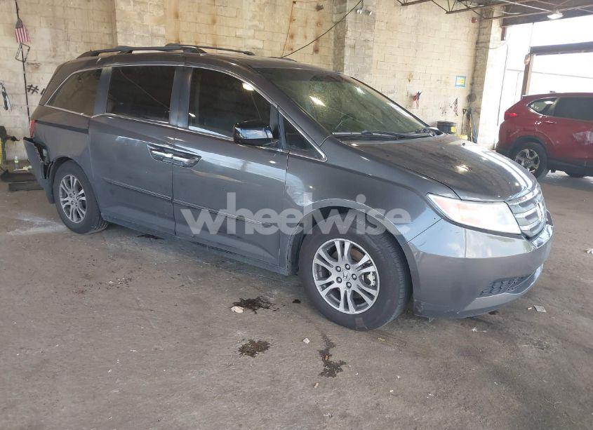 2012 Honda Odyssey EX-L (VIN 5FNRL5H67CB016934) main photo