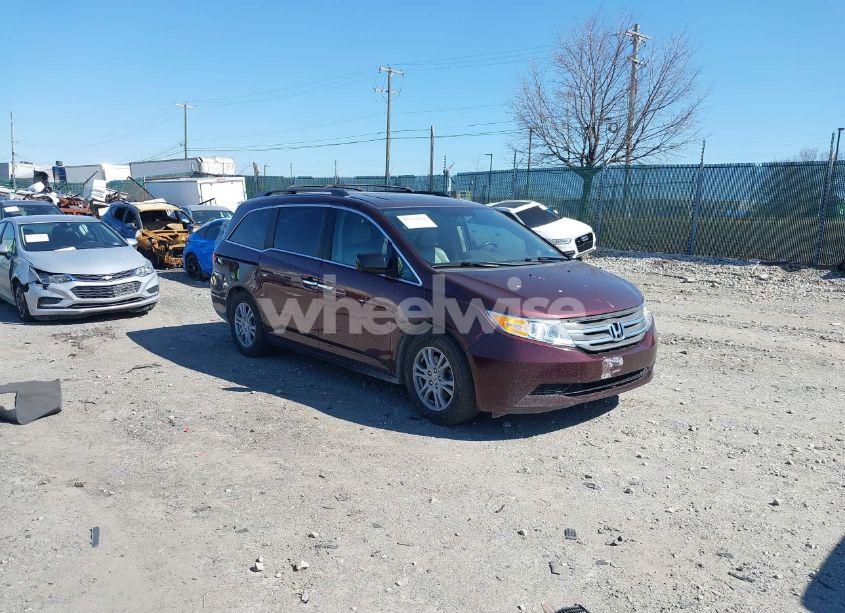 2012 Honda Odyssey EX-L (VIN 5FNRL5H67CB098874) main photo