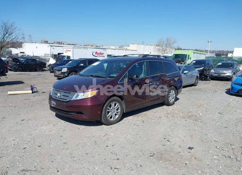 Photo 2 of 2012 Honda Odyssey EX-L (VIN 5FNRL5H67CB098874)