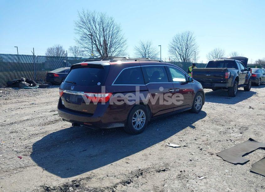 Photo 4 of 2012 Honda Odyssey EX-L (VIN 5FNRL5H67CB098874)