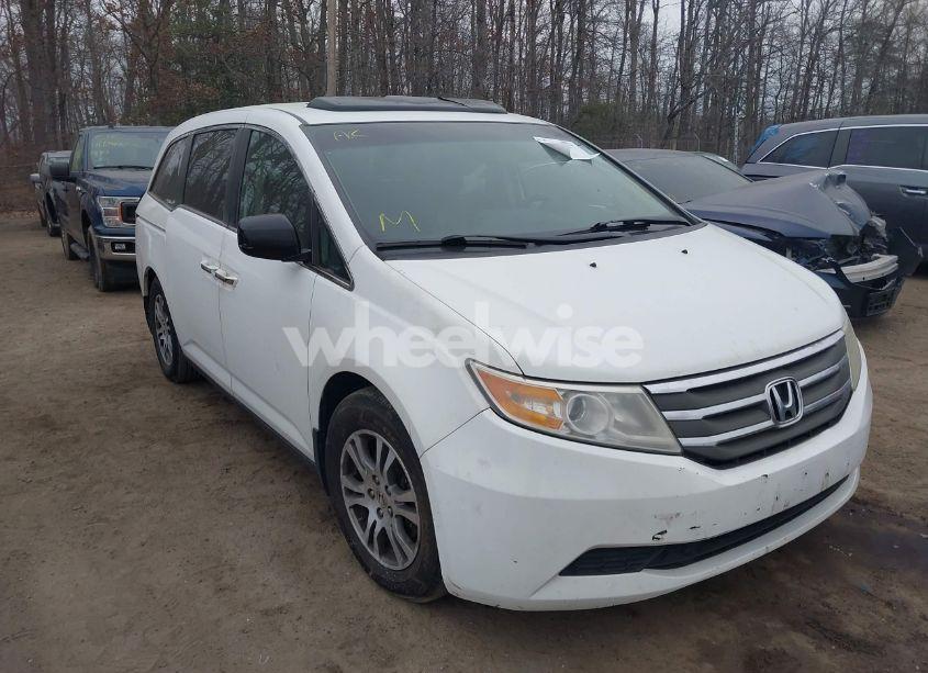 2012 Honda Odyssey EX-L (VIN 5FNRL5H67CB120971) main photo