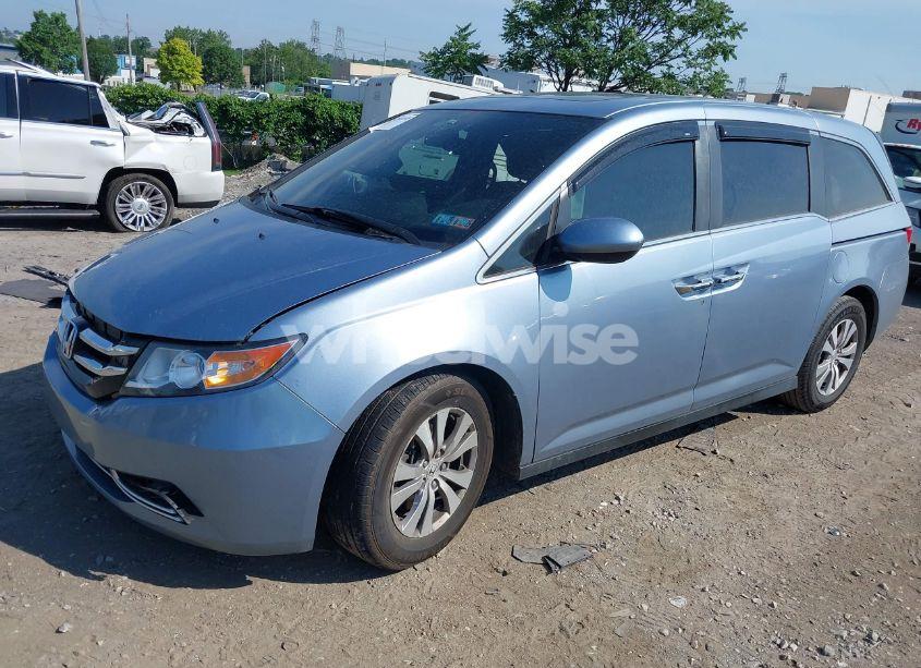 Photo 2 of 2014 Honda Odyssey EX-L (VIN 5FNRL5H67EB005662)