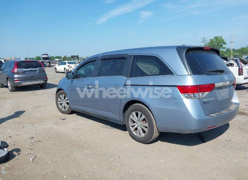 Photo 3 of 2014 Honda Odyssey EX-L (VIN 5FNRL5H67EB005662)