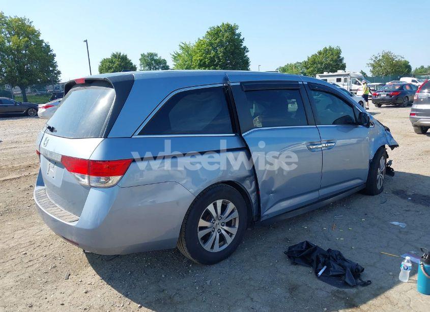Photo 4 of 2014 Honda Odyssey EX-L (VIN 5FNRL5H67EB005662)