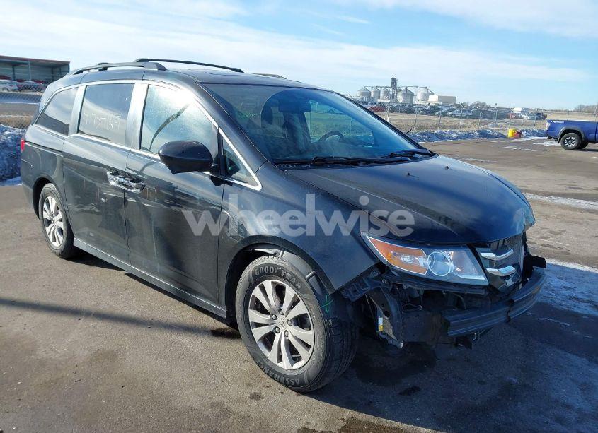 2014 Honda Odyssey EX-L (VIN 5FNRL5H67EB028522) main photo
