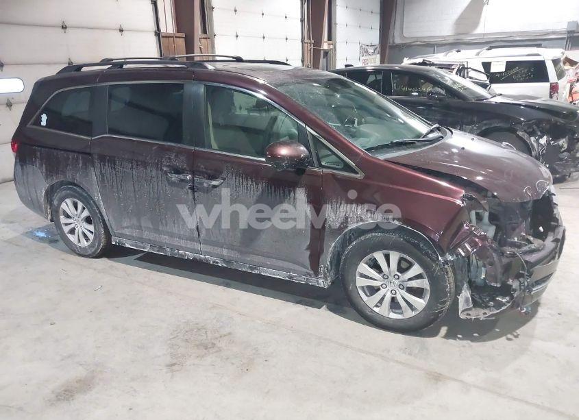 2014 Honda Odyssey EX-L (VIN 5FNRL5H67EB030612) main photo