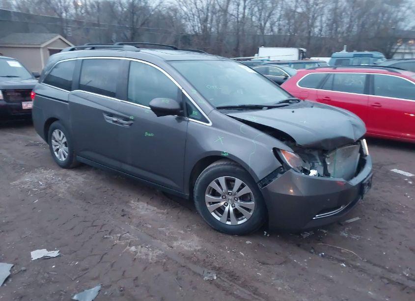2014 Honda Odyssey EX-L (VIN 5FNRL5H67EB083035) main photo