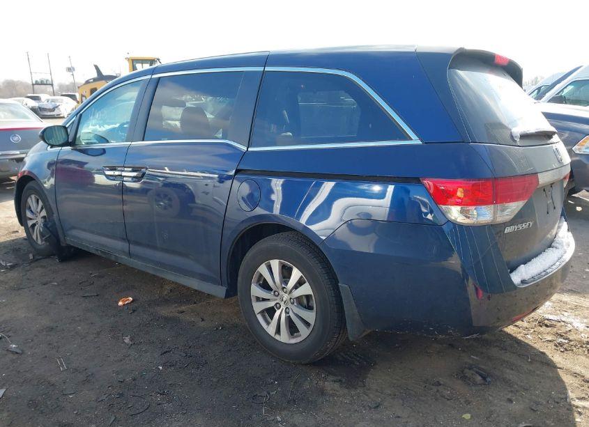 Photo 3 of 2014 Honda Odyssey EX-L (VIN 5FNRL5H67EB109956)
