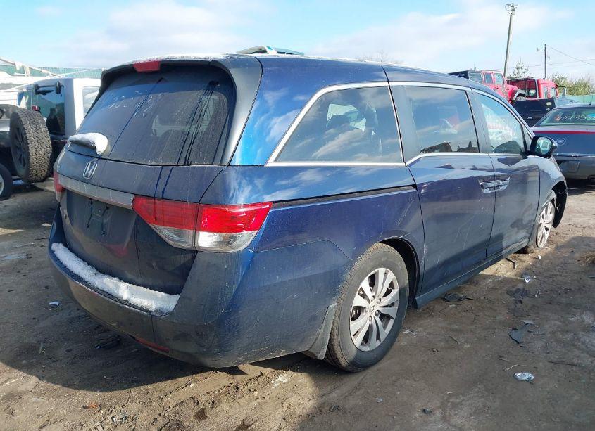 Photo 4 of 2014 Honda Odyssey EX-L (VIN 5FNRL5H67EB109956)