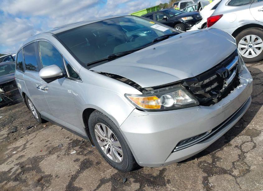 2014 Honda Odyssey EX-L (VIN 5FNRL5H67EB124537) main photo