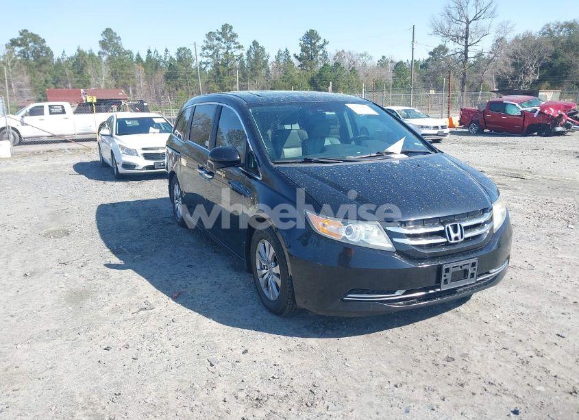 2014 Honda Odyssey EX-L (VIN 5FNRL5H67EB126398) main photo