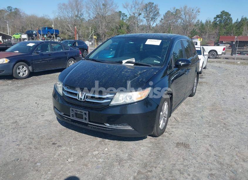 Photo 2 of 2014 Honda Odyssey EX-L (VIN 5FNRL5H67EB126398)