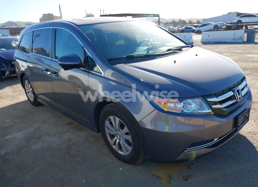 2014 Honda Odyssey EX-L (VIN 5FNRL5H67EB126515) main photo
