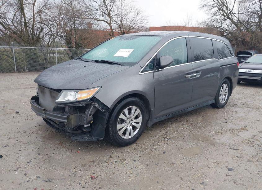 Photo 2 of 2014 Honda Odyssey EX-L (VIN 5FNRL5H67EB128748)